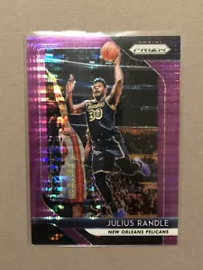 2018-19 Panini Prizm Purple Pulsar #167 Julius Randle /35 Pelicans Knicks - Bild 1 von 2