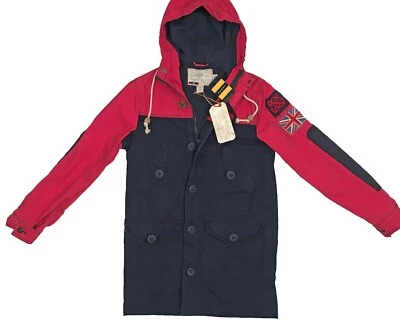 ¡NUEVA Chaqueta Vintage Rugby Ralph Lauren!  Union Jack bandera británica roja y azul del Reino Unido Foto 1 de 4