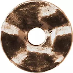 Anello Ciambella Metallo 18 MM Rame 10 Monete - Foto 1 di 1