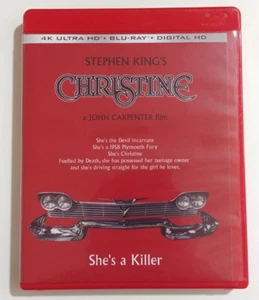Christine (1983) 4K Blu-ray Custom Sleeve & Case ONLY - Picture 1 of 4