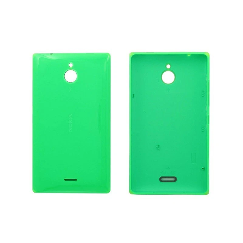 NOKIA X2 COPRI BATTERIA ORIGINALE VERDE BULK COVER CASE - Immagine 1 di 1