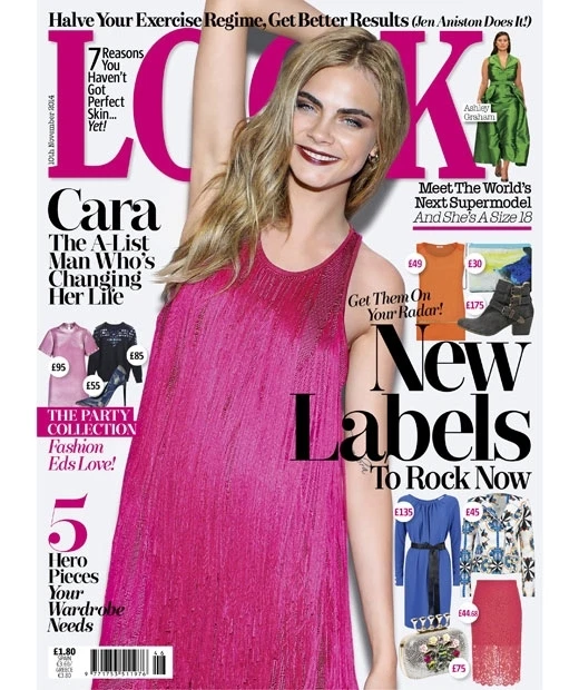 LOOK,Cara Delevingne,Daisy Lowe,Kate Moss,Ashton Kutcher,Ashley Graham,Margaux  - Image 1 of 1