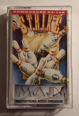 STRIKE! - RARE Mastertronic - Commodore 64 (C64 C128) - TESTED See photos - Image 1 of 4