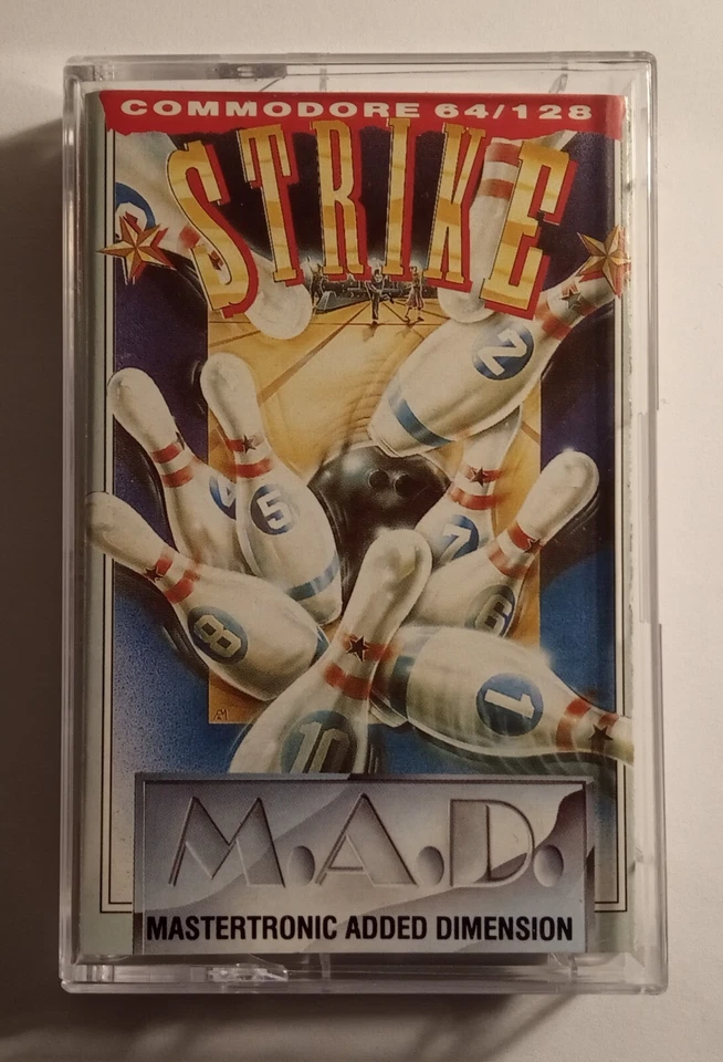 STRIKE! - RARE Mastertronic - Commodore 64 (C64 C128) - TESTED See photos - Image 1 of 4