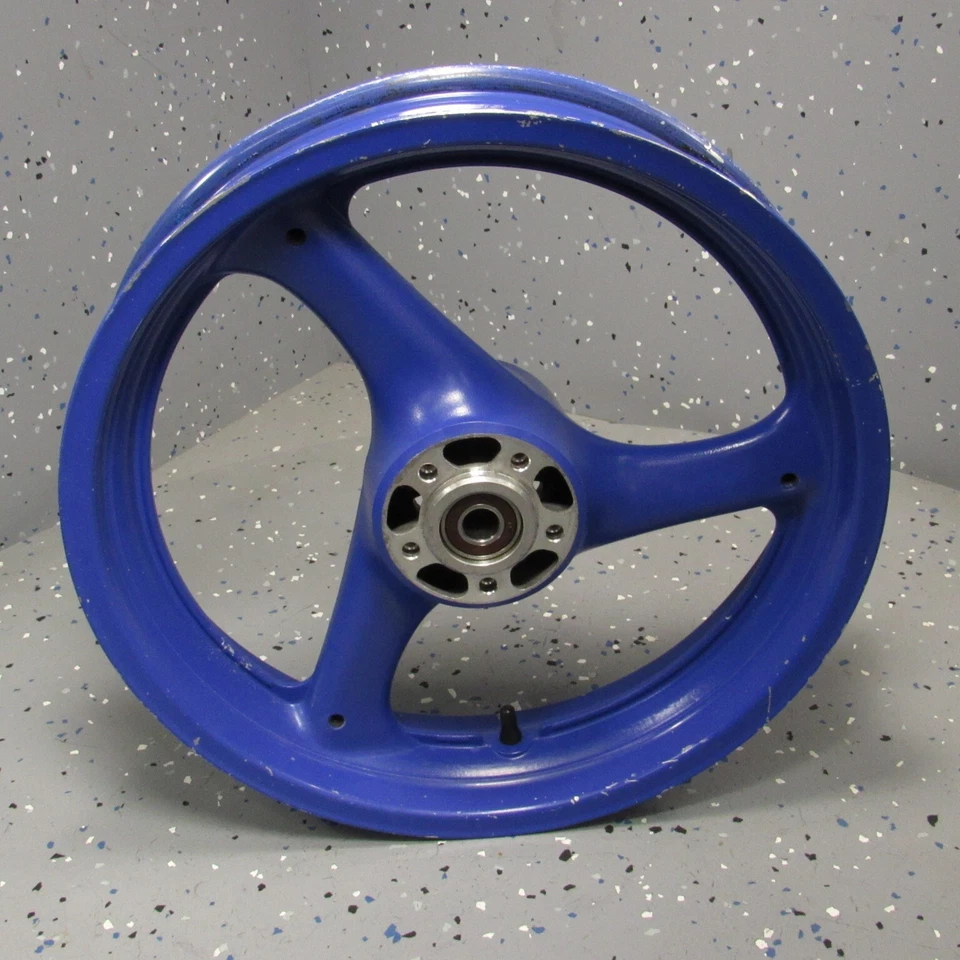 GSXR750 1991 OEM rueda delantera 88-93 GSXR 750 ¡recta! Llanta 89-94 GSXR1100 1100 Foto 1 de 4