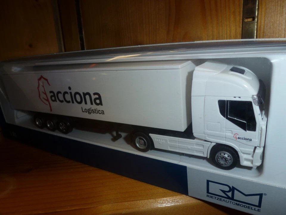 Rietze Iveco Stralis, Autoarticolato, No. 60891, Nuovo, Confezione Originale - Immagine 1 di 1