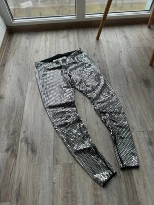 Leggins Maison Margiela & H&M Espejo Bola Ledies Talla 40It Raro Foto 1 de 4