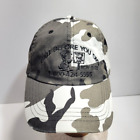 Vintage Camo ?Call Before You Dig? Strapback Cap Hat Hit Wear