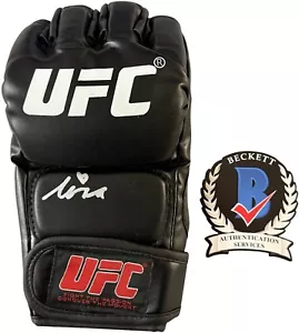 NINA MARIE DANIELE DRAMA SIGNED UFC MMA GLOVE BECKETT BAS COA BP69238 - Picture 1 of 2