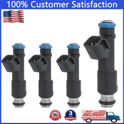 4PCS Fuel Injector Fit For 2006 2007 2008 Suzuki Forenza Reno 2.0L L4 1571085Z10 - Image 1 of 4