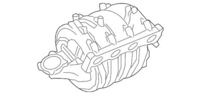 Genuine GM 2011-2018 Chevrolet Sonic Cruze Limited Intake Manifold Kit 55570283 — 第 1/4 张图片