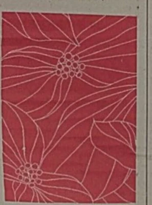 Alfombra IKEA GISLEV, Pila Corta, ROJA, 4' 4" x 6' 5" (133x195 cm), Nueva Foto 1 de 2