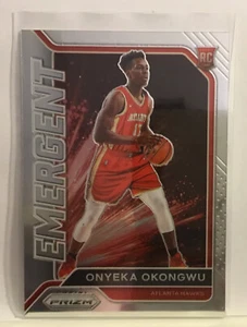 2020-21 PANINI PRIZM EMERGENT ONYEKA OKONGWU ROOKIE #25 HAWKS MSK - Picture 1 of 2