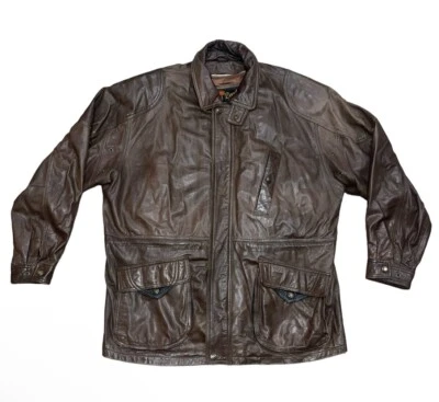 De Colección Reed Ropa Deportiva Para Hombre Cuero Chaqueta Bombardero Abrigo Forrado Aislante Talla 46 GRANDE Foto 1 de 4