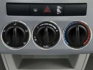 Fits Chrysler Pt Cruiser 06-10 anelli in alluminio per pannello di controllo cruscotto - Foto 1 di 9