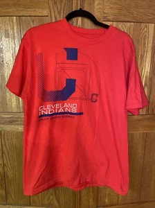 MLB-Indios de Cleveland Camiseta Gráfica Para Hombre (Talla Grande) - Imagen 1 de 4