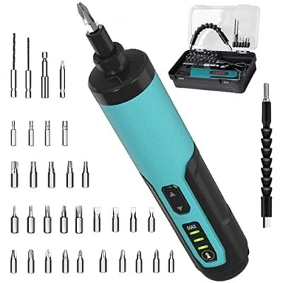 Akkuschrauber Professional Akkuschrauber 1.3Ah Li-Ion Akku + 33 Bits & Bithalter - Bild 1 von 4