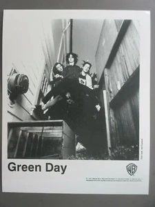 Green Day black & white 8 X 10 glossy promo photo 1993  ! - Picture 1 of 1