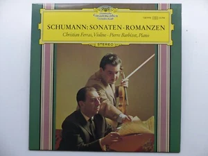 Christian FERRAS BARBIZET Schumann Violin Sonatas DGG STEREO TULIP SLPM 138998  - Picture 1 of 4