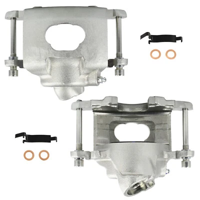 Par de pinças de freio para 1973-1975 Pontiac Grand Am 1973-1976 Grand Prix dianteiro - Imagem 1 de 4