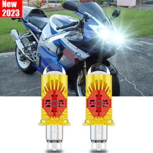 High Power HID LED Headlight H4 Bulb For Suzuki GSXR 1000 2001-2002 Bulbs Lights - Foto 1 di 11
