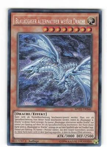 Yugioh BLAUÄUGIGER ALTERNATIVER WEIßER DRACHE , mvp1-des46 Secret Rare deutsch - Bild 1 von 2