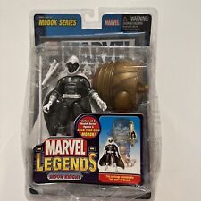 Marvel Legends Toybiz MODOK BAF Series Moon Knight 6  Figure. Package Has Damage