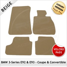 Para BMW 3 Series E93 convertible completamente a medida de goma Estera de arranque de coche