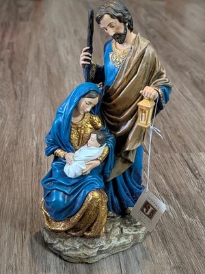 Natividad Joseph Studio por Roman Royal Blue & Gold José María & Jesús Figura 10" Foto 1 de 4