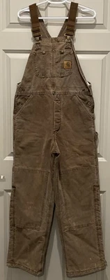 Mono Carhartt Doble Rodilla Forro Acolchado EE. UU. R27CHT Envejecido Talla 32x30 Foto 1 de 4