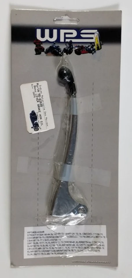 WPS 56-6264B Right Aluminum Handlebar Brake Lever Honda XR100R XR80R - Image 1 of 4