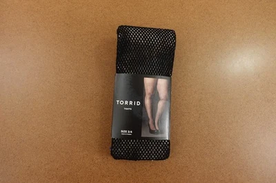 Medias de red negras Torrid para mujer talla grande 22/26 nuevas con etiquetas Foto 1 de 4