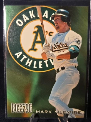 1996 CIRCA BOSS MARK MCGWIRE #18 of 50 NR MINT / MINT!!! - Image 1 of 2