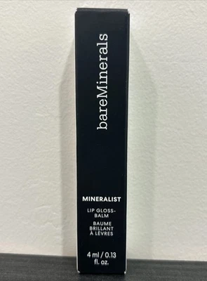 Bare Minerals Mineralist Lip Gloss Balm - Enlightenment (Rich Plum) - New in Box - Image 1 of 4