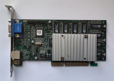 3dfx Voodoo 3 3000 16MB AGP VGA Card - Test OK! E1W - Image 1 of 4