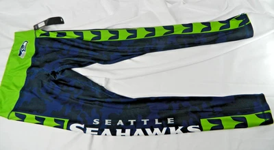 Seattle Seahawks Pants Womens Small Blue Green NFL Football Leggings Camo - Image 1 of 4