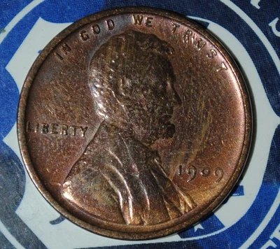 1909 P VDB lincoln cent  {{{1A38 - Image 1 of 3