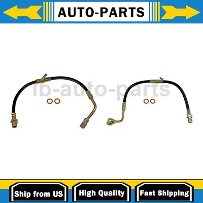 Mangueira de freio dianteiro Dorman 2 peças para Chevrolet S10 BATERIA 4WD 1997 - Imagem 1 de 4