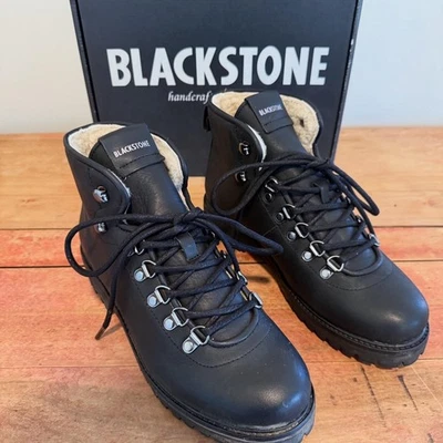 Blackstone black hiking boots hikingboots - Image 1 of 4