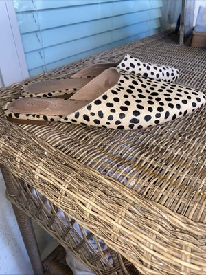 Tobogán/mulas Madewell Cheetah talla 9,5 para mujer Foto 1 de 4