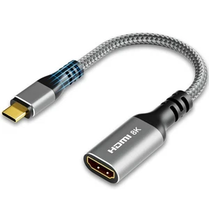 8K USB C to HDMI Adapter, Type-C Male (Source) to HDMI Female (Screen) Conver... - Picture 1 of 5