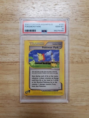 Pokemon PSA 10 GEM MINT 2003 Pokemon Park Aquapolis Card - Image 1 of 2