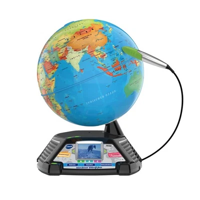 VTECH Interaktiver Videoglobus Videoglobus, Mehrfarbig - Bild 1 von 3
