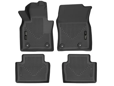 Husky Liners Weatherbeater Floor Mats Fit 20-25 Mazda CX-30 AWD Front/2nd Blk — 第 1/4 张图片
