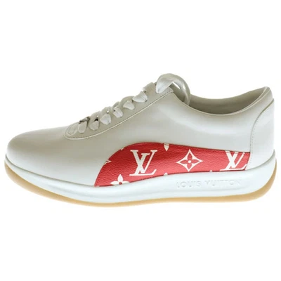 LOUIS VUITTONS Gr. 6 17AW SUPREME LV SPORT SNEAKER Sport Turnschuhe Monogram Leder - Bild 1 von 4