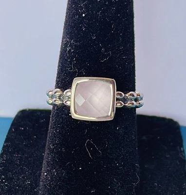 Anillo John Hardy 'Angela' Plata de Ley 925 Piedra Calcedonia Talla 6 - ¡NUEVO CON ETIQUETAS! Foto 1 de 4