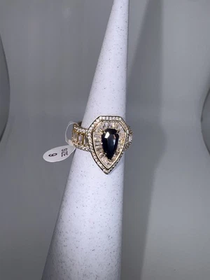 Anillo Bomb Party RG92496 "Darling, Be Sharp" Talla 9 Septiembre LC Zafiro sobre Oro Foto 1 de 4