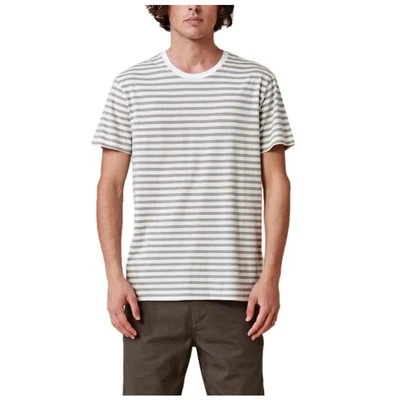 Camiseta Globe Horizon Rayas Manga Corta Talla Grande 100% Algodón Orgánico  Foto 1 de 4