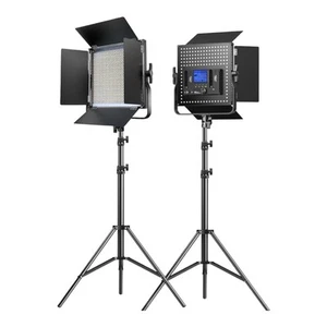 Pixel K80 Bi Color Photography Lighting with Remote, 2-Pack 45W 3200K-5600K - Picture 1 of 8