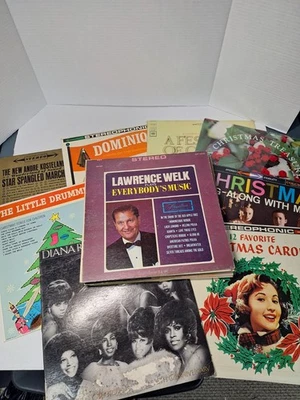 VTG Vinyl Record Lot, Batman, Christmas, Neil Diamond, The Supremes - Image 1 of 4